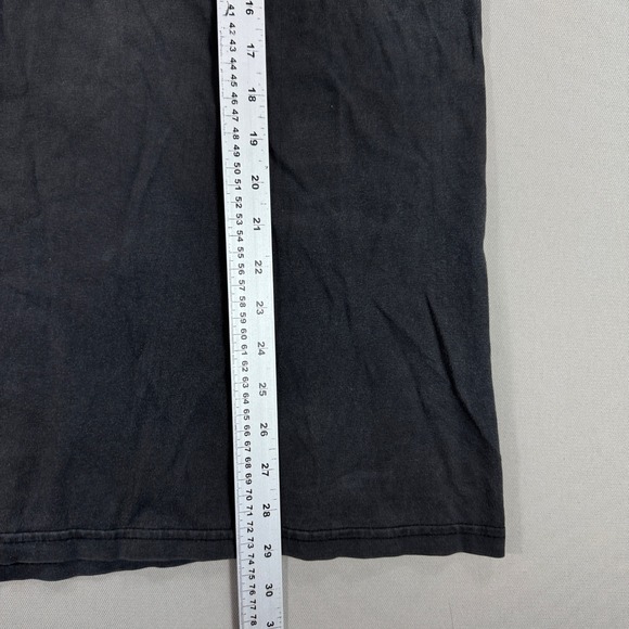 Vintage 90s Harley Davidson T-Shirt Mens XL Black Hamilton Ontario Faded - Picture 5 of 8